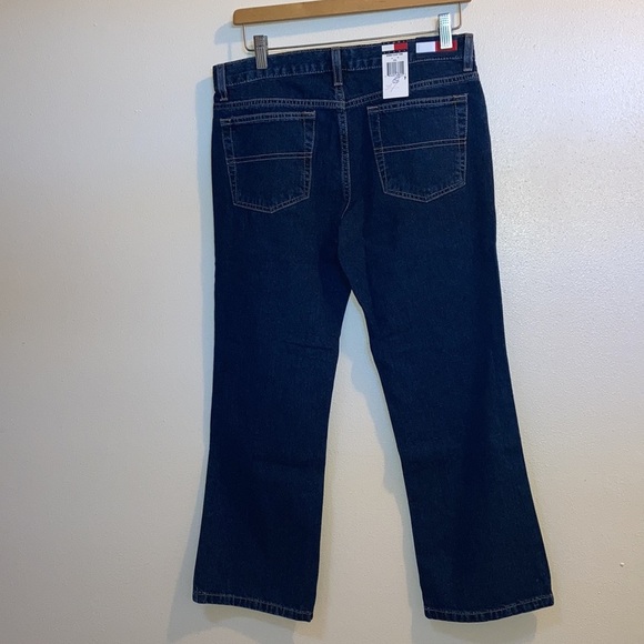 Tommy Hilfiger juniors size 7 dark blue jeans short length NWT Tommy Jeans - Picture 8 of 8